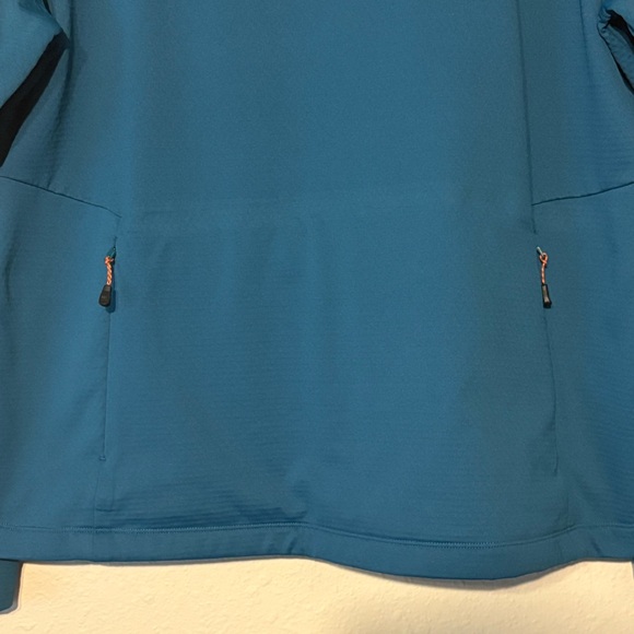 Duluth Trading Co Blue Cowl Neck Sweater - Picture 5 of 6